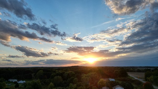Free Sunset Sky photo and picture