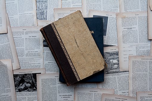 Libro, Vintage, Antiguo, Páginas, Papel