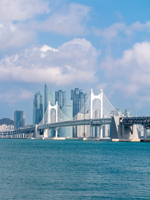 Coreea, Busan, Pod De Mare, Zgârie-Nori