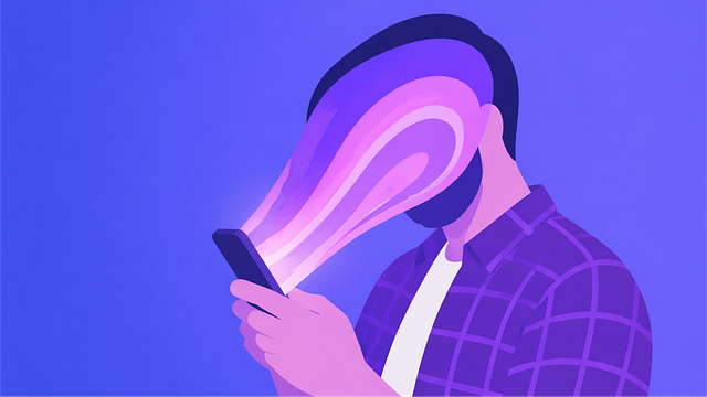 Free smartphone digital addiction technology vector