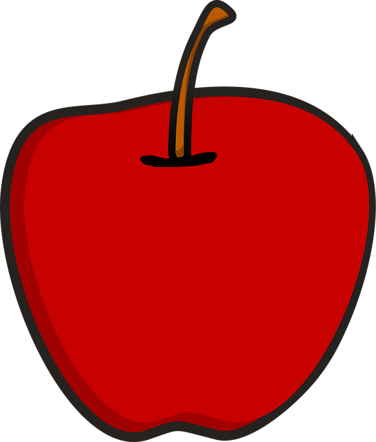 Free Apple Fruit vector and picture