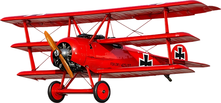 Free Triplane Airplane illustration and picture