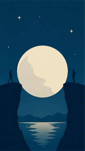 Free silhouette people distance vector