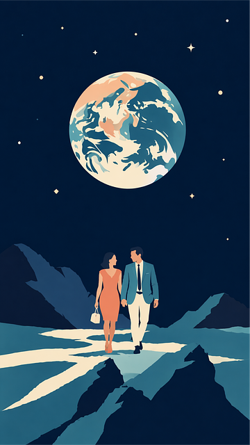 Free couple love romance vector