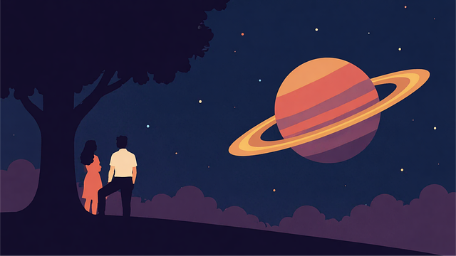 Casal, Amor, Romance, Relação, Saturno