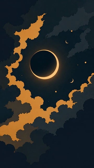 Eclipse Solar, Eclipse, Espacio, Luna