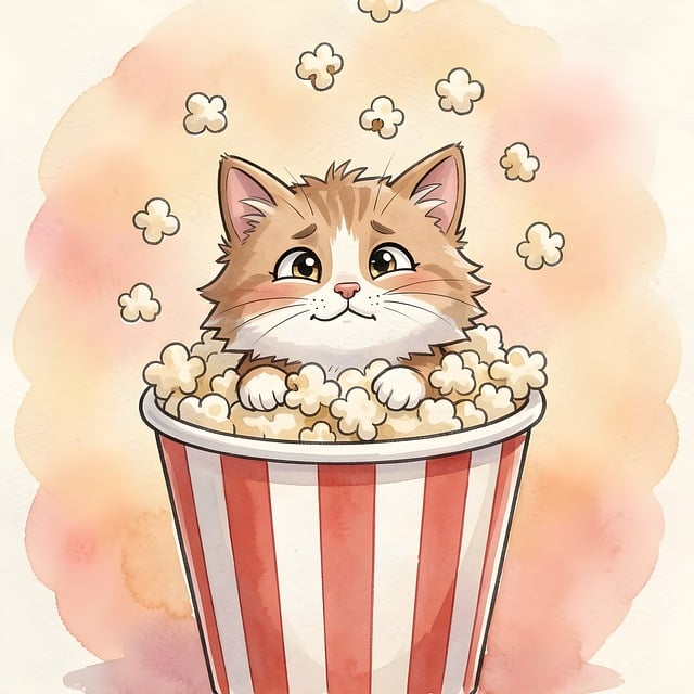 Free kitten cat pet illustration