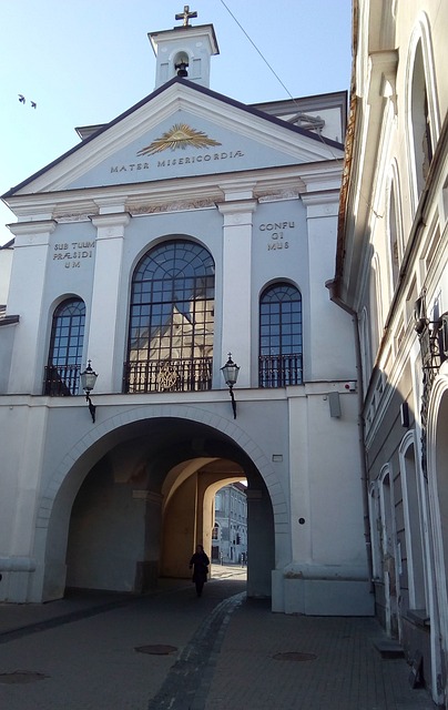 Vilnius, Litauen, Arkitektur, By, Kirke