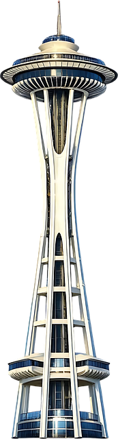 Free Space Needle Seattle illustration and picture