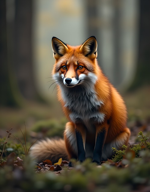 Free Fox Nature illustration and picture