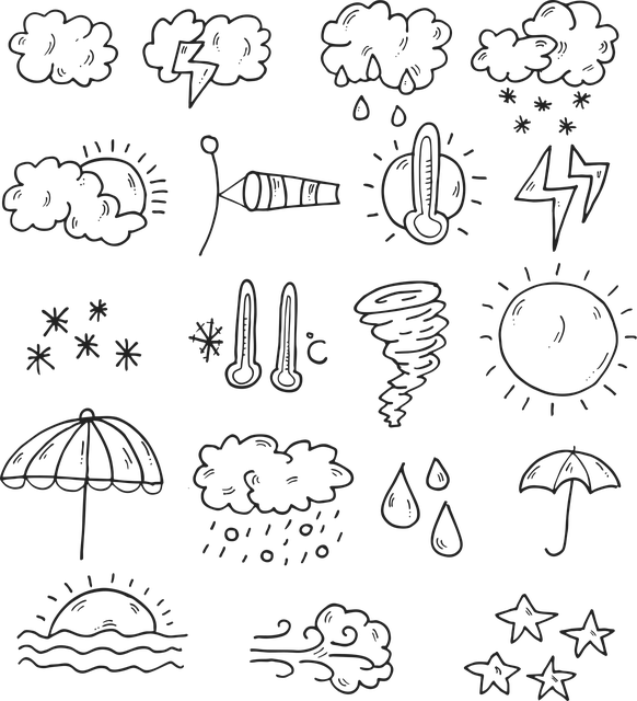 Free Weather Icons vector and picture