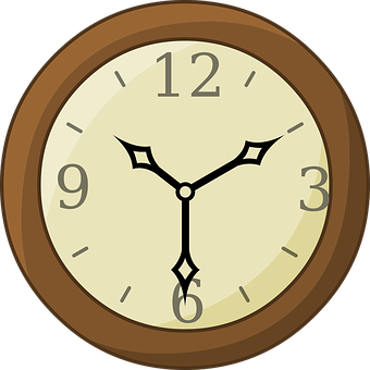 Free Clock Time vector and picture