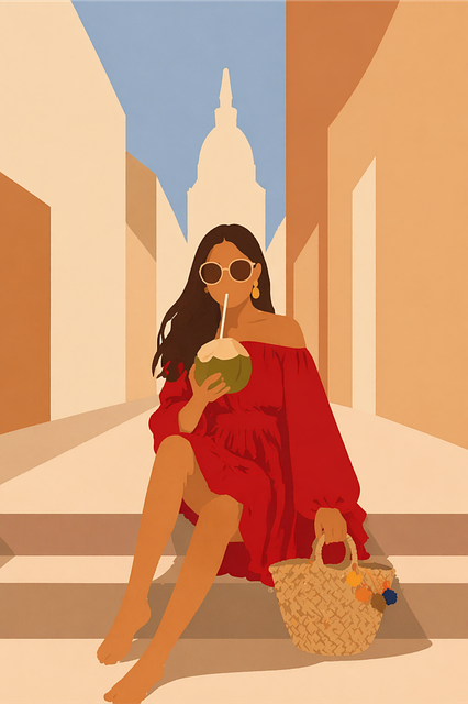 Free woman fashion nature vector