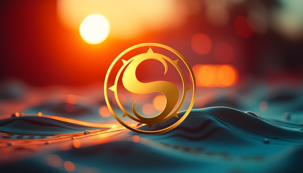 Musik, Logo, Solnedgang, Lydbølger