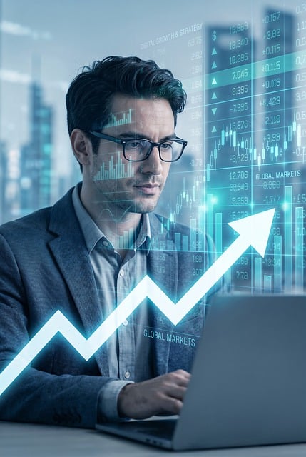 Free business finance growth illustration