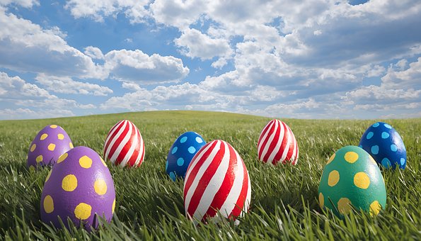 Free Easter Easter Eggs illustration and picture
