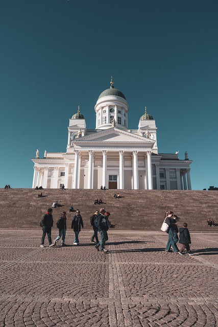 Helsinki, Fínsko, Katedrála