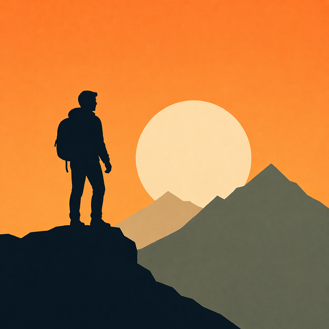 Free adventure explorer mountains vector