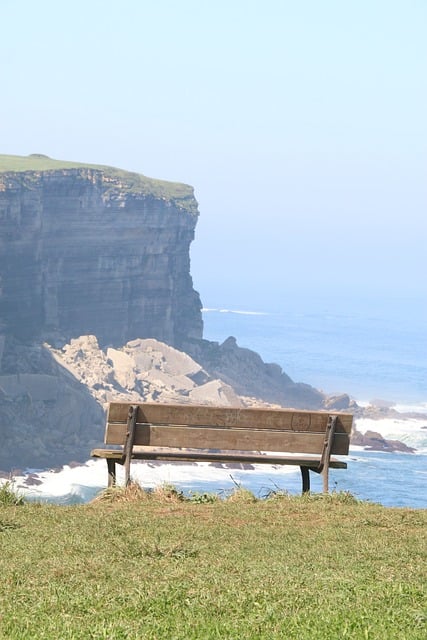 Free Cliff Sea photo and picture