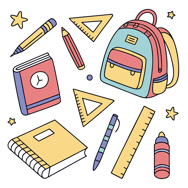 Free Backpack Book vector and picture