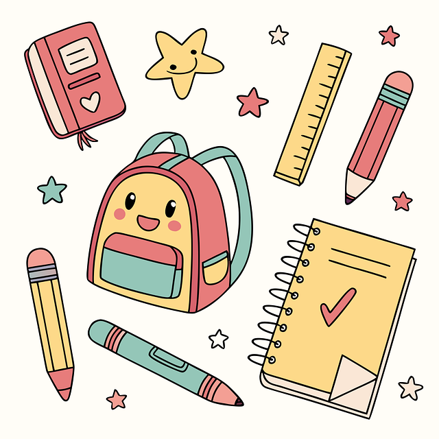 Free Backpack Notebook vector and picture