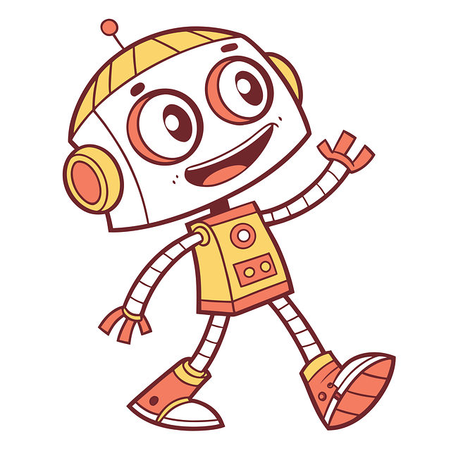 Free Robot Cartoon vector and picture
