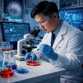 Free Scientist Laboratory illustration and picture