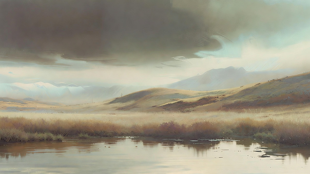 Natur, Berge, Landschaft, Wolken