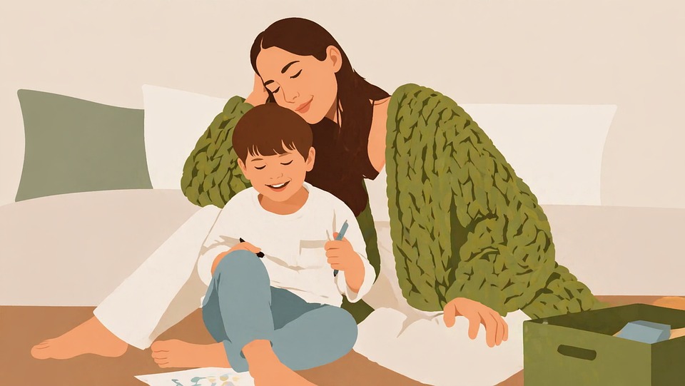 Download Motherhood, Family Moment, Parenting. Royalty-Free Vector ...