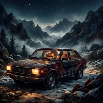 Carro, Clássico, Retrô, Nostalgia