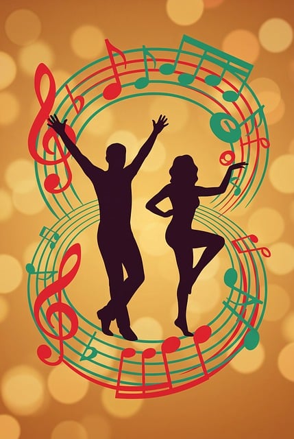 Free dance silhouette nature illustration