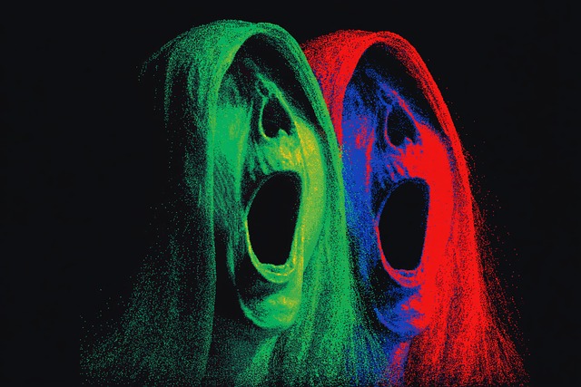 Free surrealism nightmare horror illustration