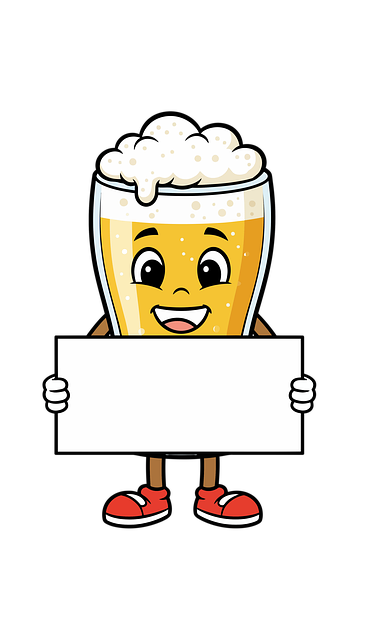 Free cartoon beer drink illustration