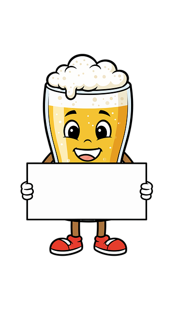 Free cartoon beer drink illustration