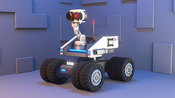 Rover, Sci-Fi, Robot, Futuristisk