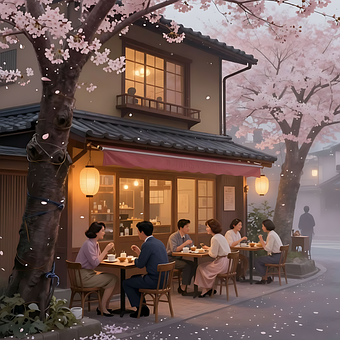 Free Cafe Japan illustration and picture