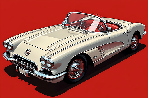 Free Car Convertible illustration and picture