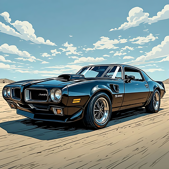 Free Car American Car illustration and picture