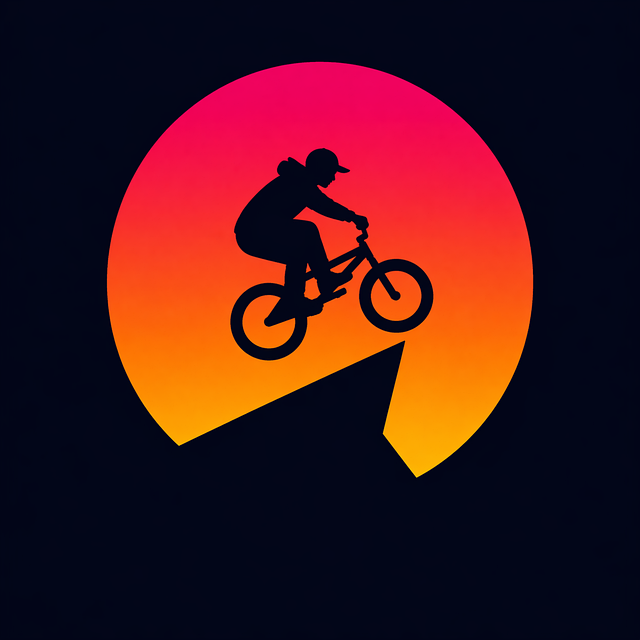 Free ai generated bmx bike vector