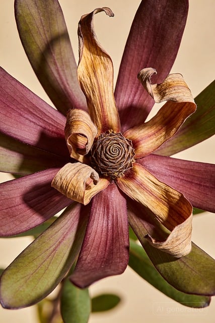Leucadendron, Blomst, Makro