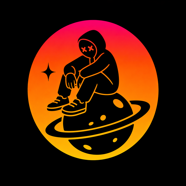 Free astronaut planet loneliness vector