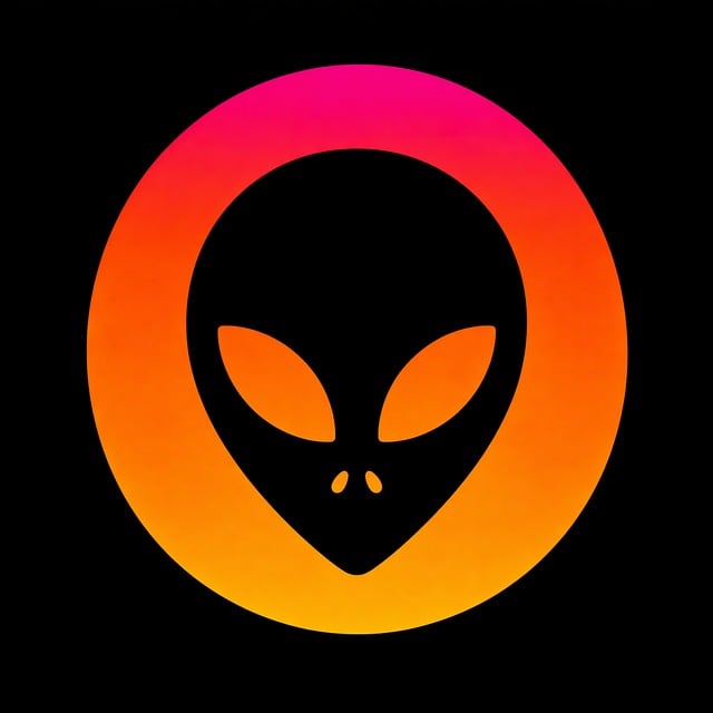 Free alien space mystery vector