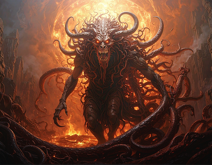Demonio, Infierno, Fuego, Fantasía