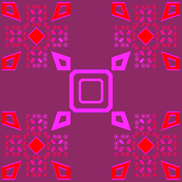 Free abstract pattern purple illustration