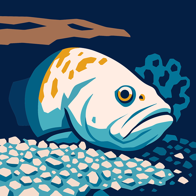 Free aquarium fish underwater vector