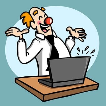 Free Clown Office photo and picture