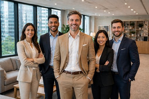 Free Office Team illustration and picture