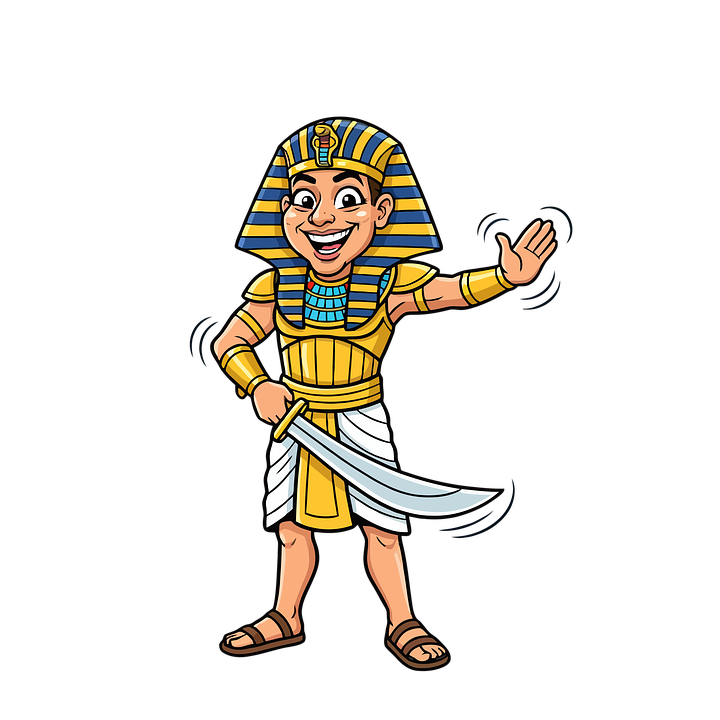 Download Pharaoh, Cartoon, Egyptian. Royalty-Free Stock Illustration ...