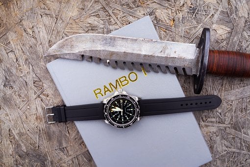 Cuchillo, Reloj, Táctico, Aventura