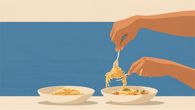 Pasta, Espaguetis, Comida